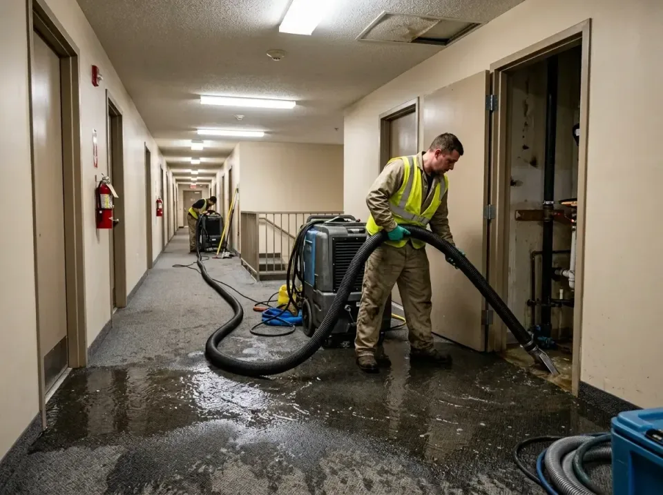 multi-unit-apartment-hallway-f-005 — frequently asked questions, Emergency Burst Pipe Water Extraction & Removal in Shinneco…